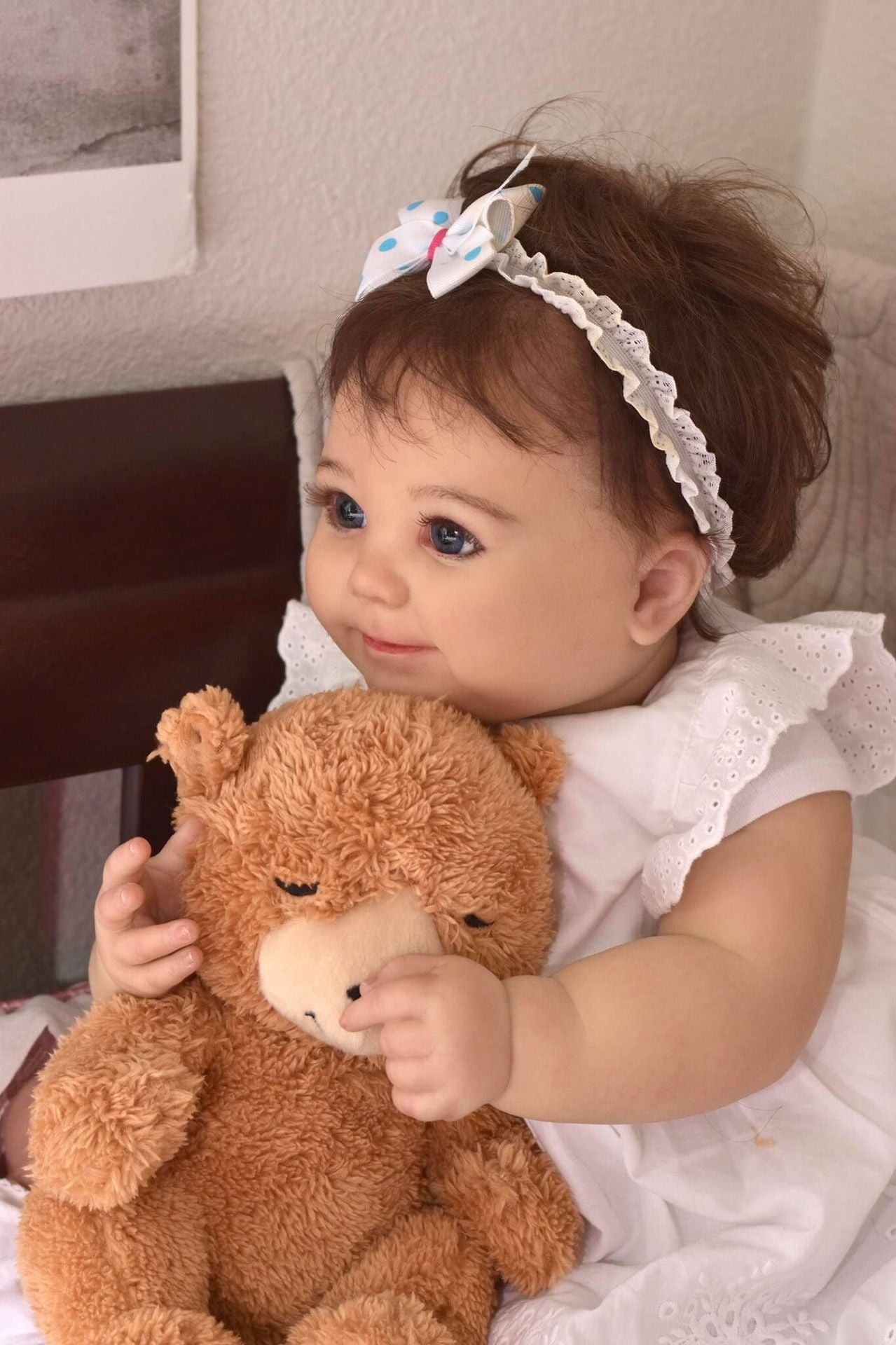 Sylvia 60cm Open Eyes Short Hair Reborn Doll-June Awake