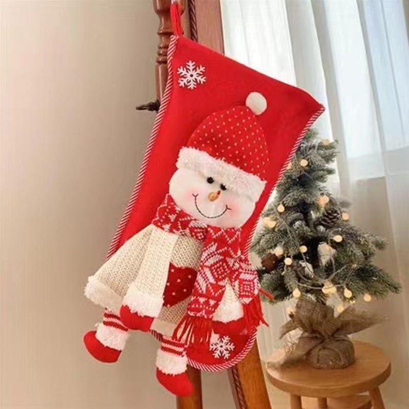 Large Christmas Stocking Gift Bag