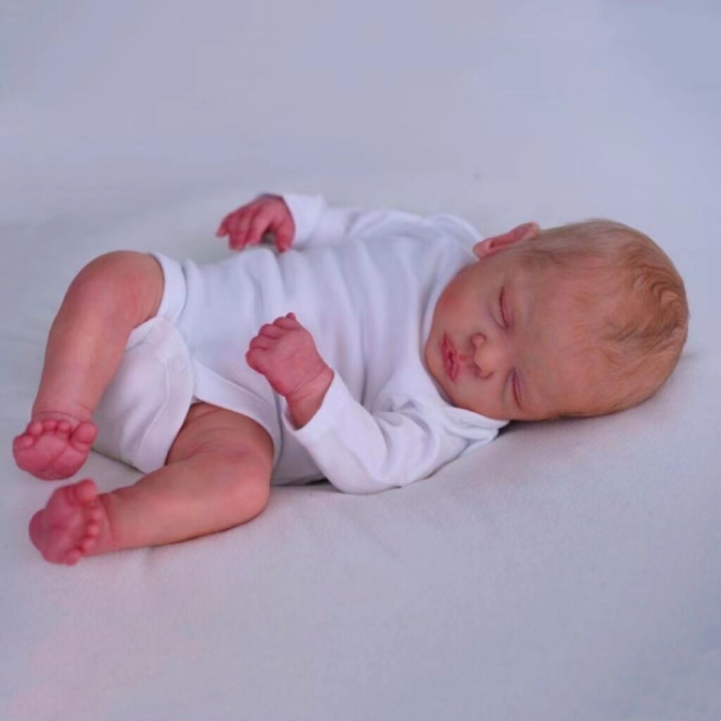 19 inch Noel Close Eyes Reborn Dolls-Romy