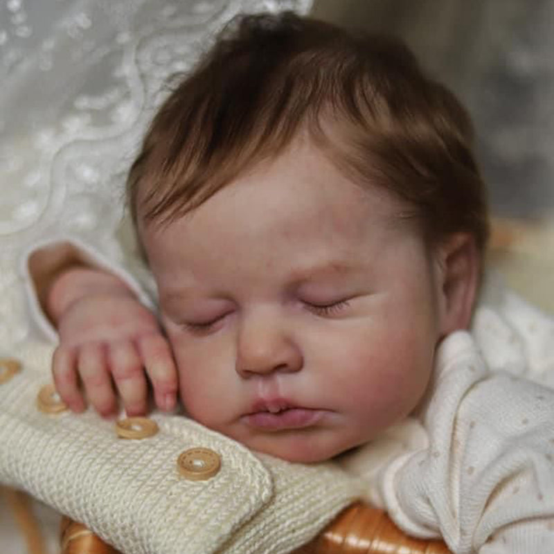 20 inch Reborn Doll for Boys/Girls with Closed Eyes