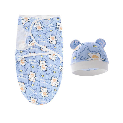 Summer sleeping bag in pure printed cotton