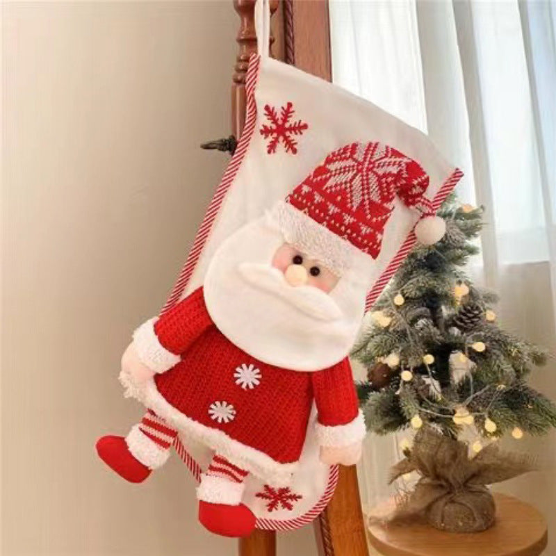 Large Christmas Stocking Gift Bag