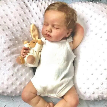 20 Inch Sleeping Reborn Dolls with Blonde Hair -Loulou