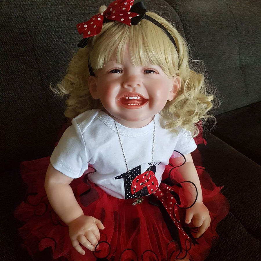 27 inch 70cm Realistic Smile Reborn Doll - Mila