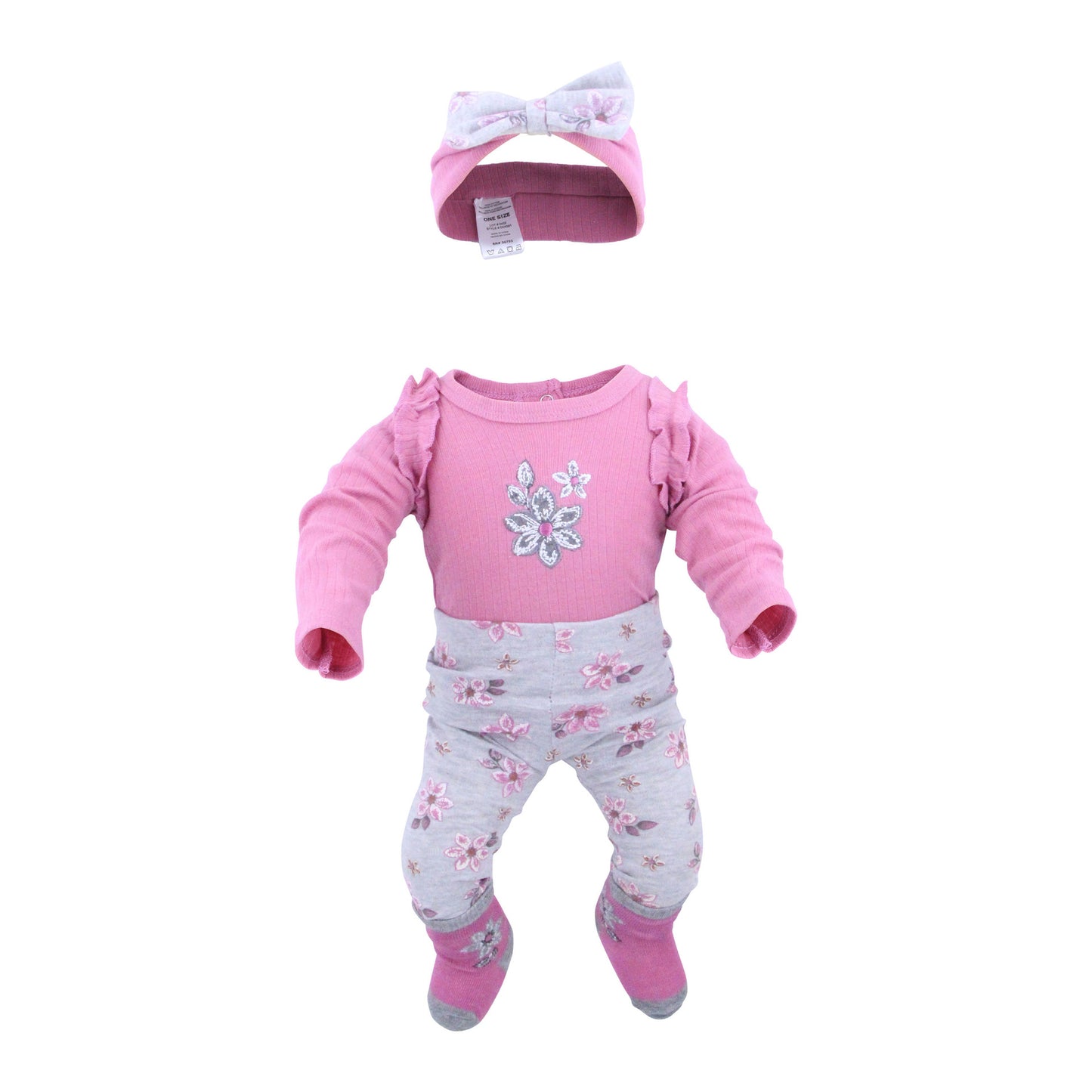 4Pcs Long Sleeve Cotton Reborn Doll Clothes Set for 22-23 Inch Reborn Dolls(Shipping within 24 Hours)