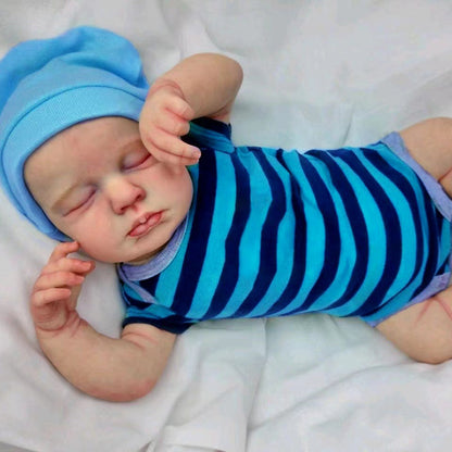 20 inch Reborn Dolls with Closed Eyes and Cute Boys/Girls-Loulou