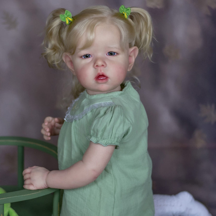 Joanne 75cm realistic reborn doll with blonde hair