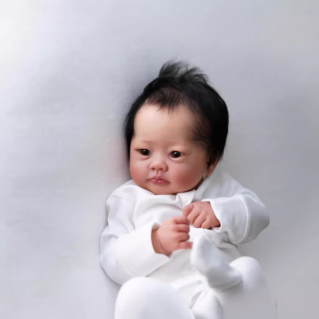 19 Inches Open Eyes Short Hair Reborn Dolls-Lali