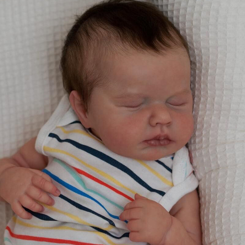 20 Inch Reborn Dolls for Boys/Girls with Closed Eyes-Loulou