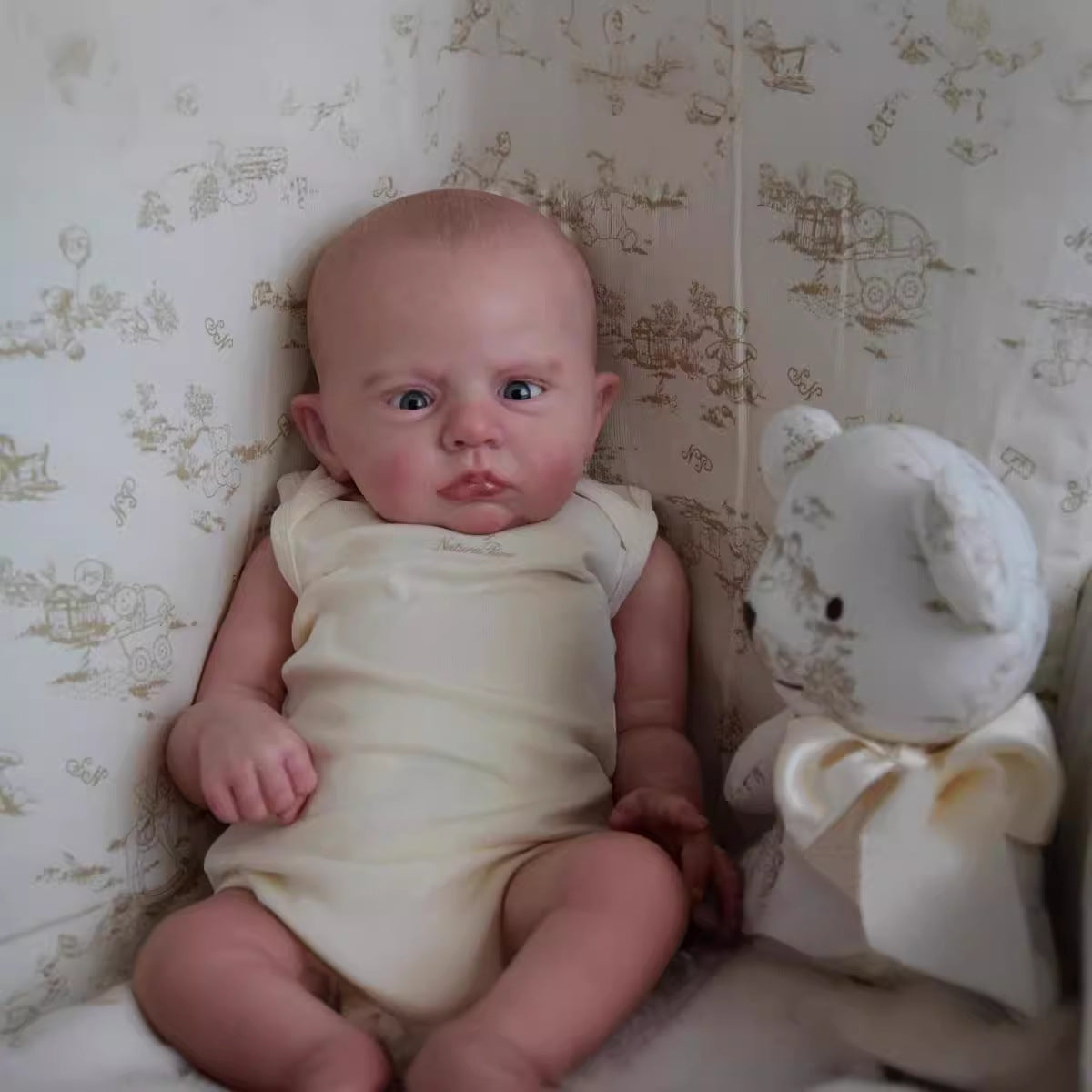 24 Inch Realistic Open-Eyed Harold Reborn Dolls - Cameron