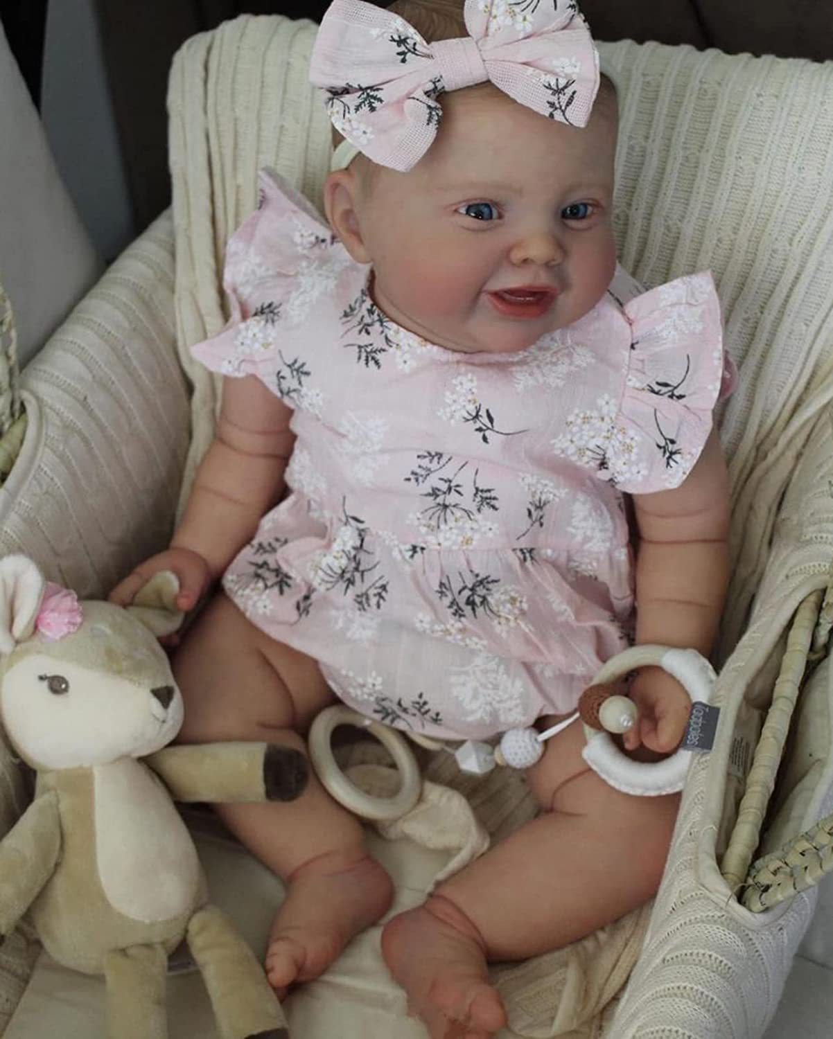 20/24 inch Maria Reborn Doll with Open Eyes - Kodi