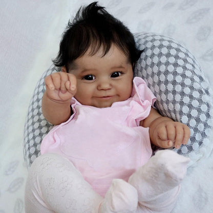 Ada 20 inch Dark Skinned Reborn Dolls-Maddie