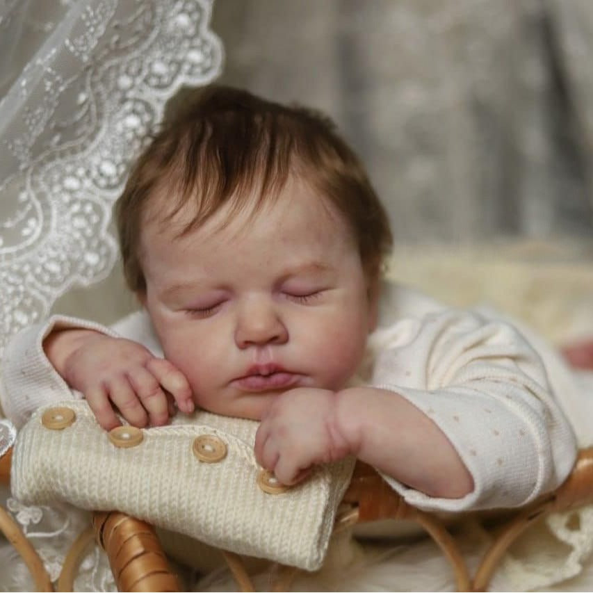 20 inch Reborn Doll for Boys/Girls with Closed Eyes