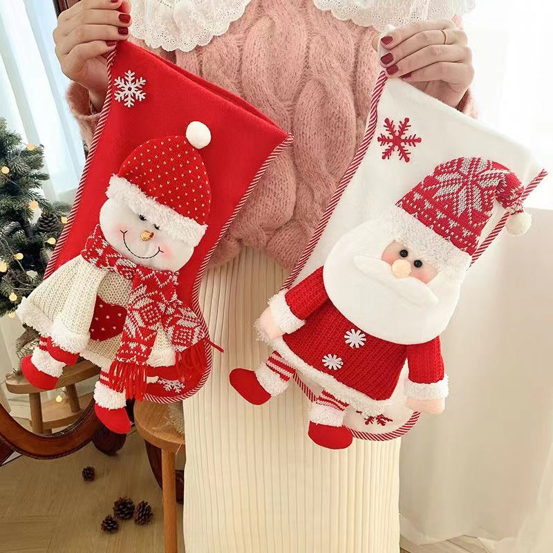 Large Christmas Stocking Gift Bag