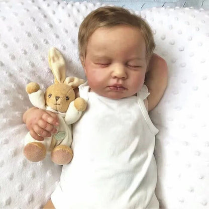 20 Inch Sleeping Reborn Dolls with Blonde Hair -Loulou