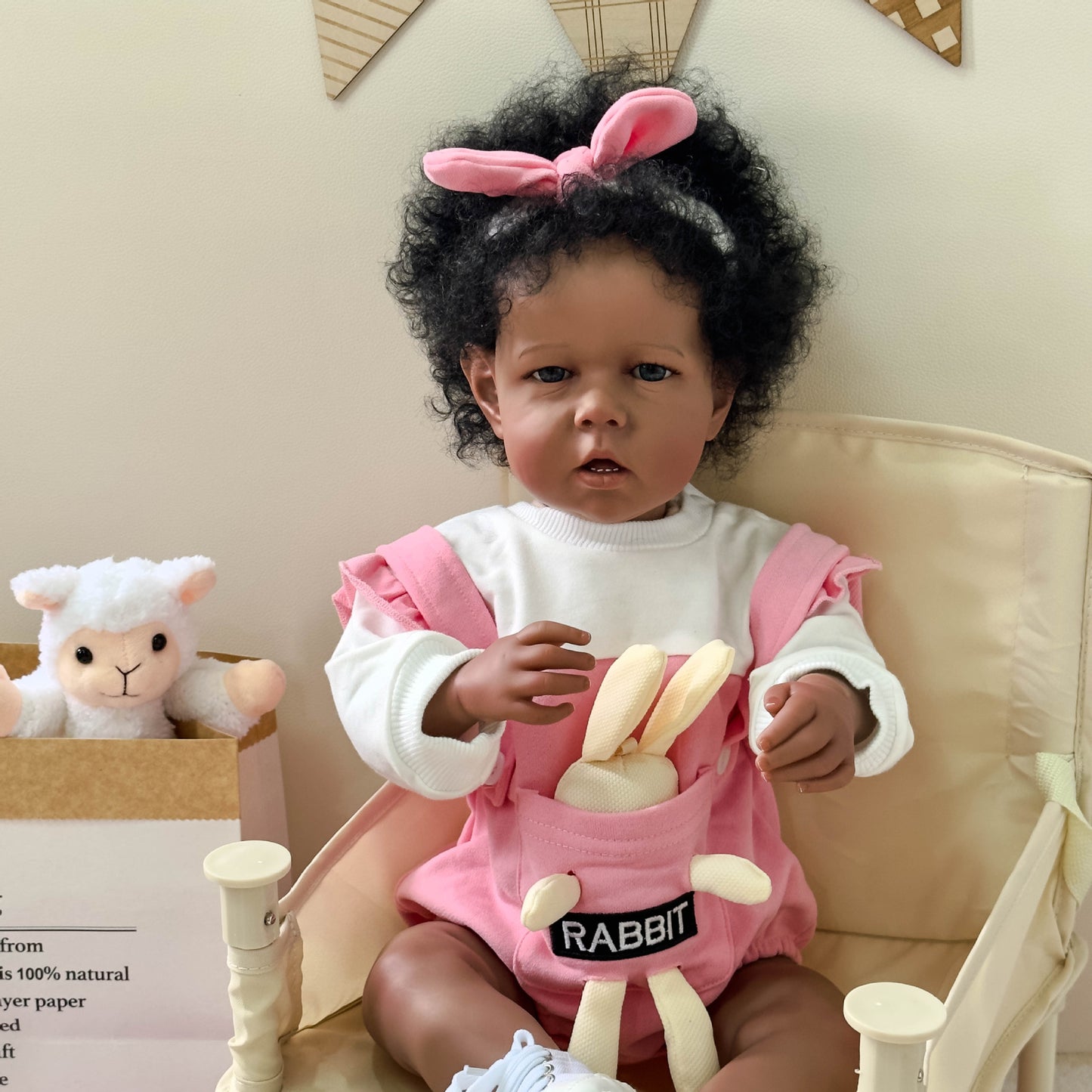 20 inch Dark Skinned Jane Reborn Dolls-Liam