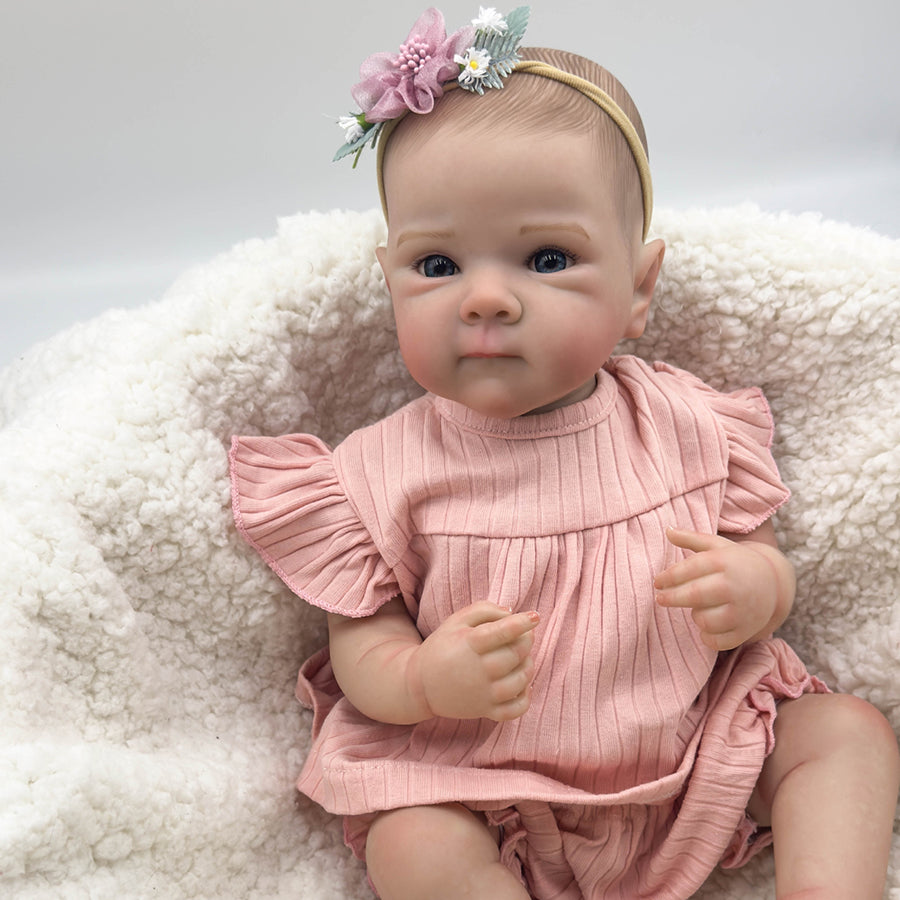 18 inch Vinyl Body Reborn Dolls for Girls-Bettie