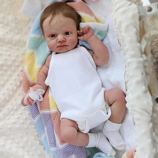 20 inch Reborn Dolls Boys/Girls with Short Hair- Cute Loulou