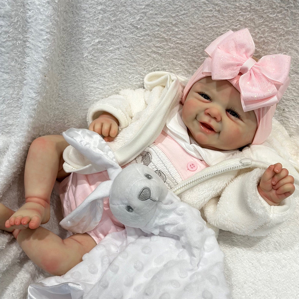 Reborn Barry Dolls Open Eyes 19 inch-Vivienne