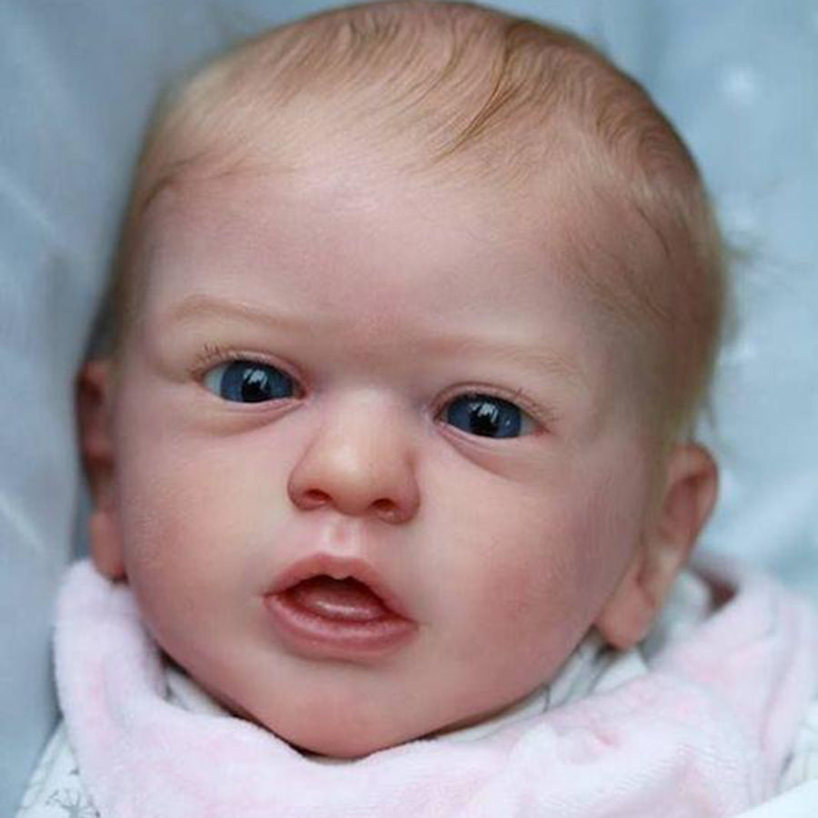 20 Inch Unpainted Aleyna Reborn Doll Kit