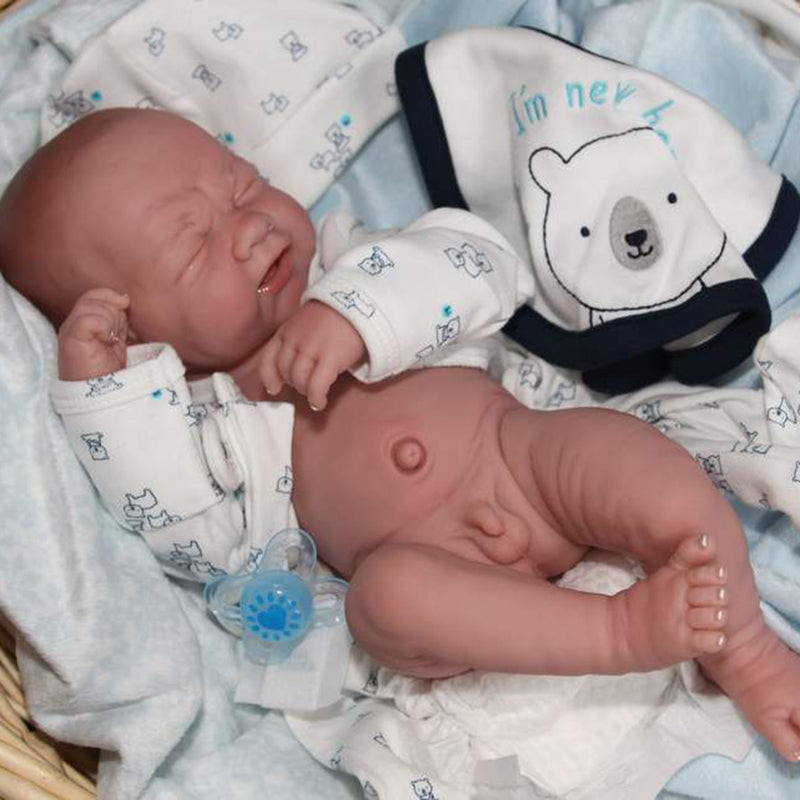 14 inch Crying Preemie Berenguer Reborn Dolls Boy