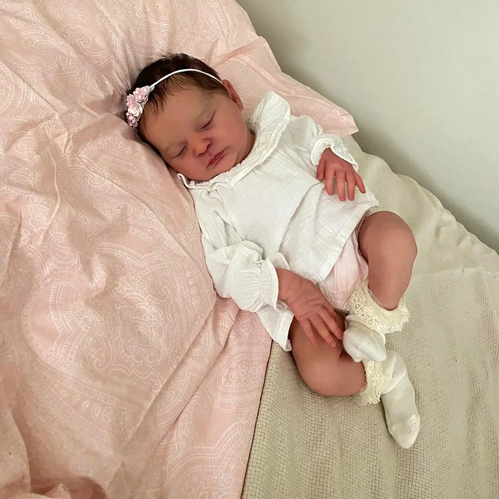 20 inch Cheryl Close Eyes Reborn Dolls-Laura