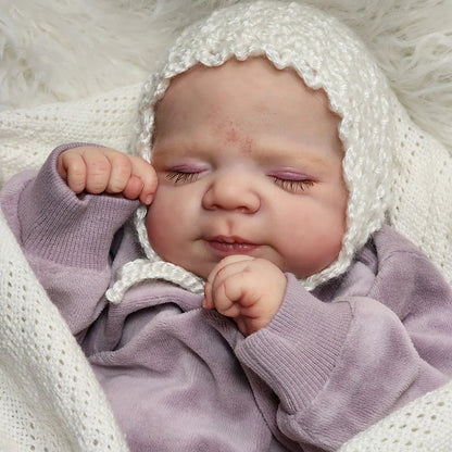 Unfinished 19 Inch Closed Eyes Reborn Pascale Doll Kit