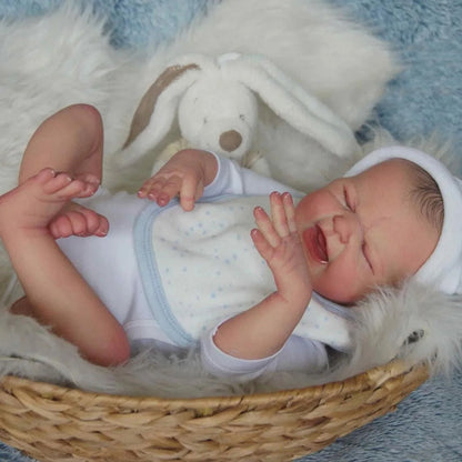 Maria 18 inch crying reborn dolls with painted hair