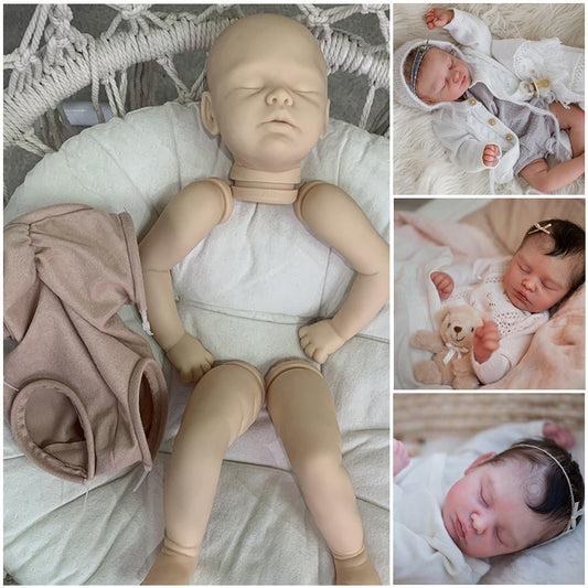 Avelee Closed Eyes 20 inch Reborn Doll Kit