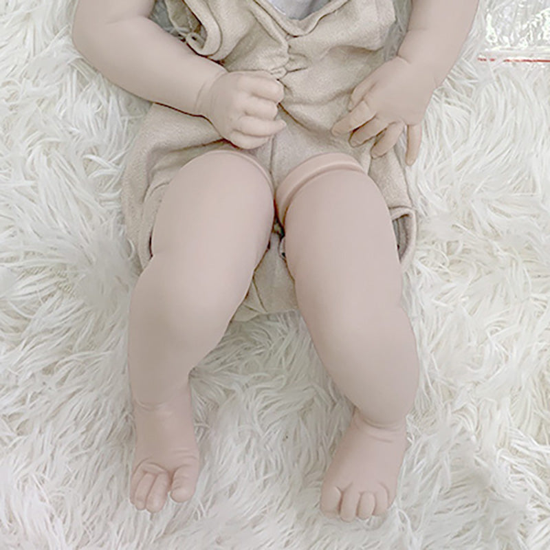 19 inch Sweet Ava DIY White Unpainted Reborn Doll Kit