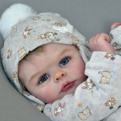 Joleen 19 inch Open Eyes DIY Reborn Doll Kit