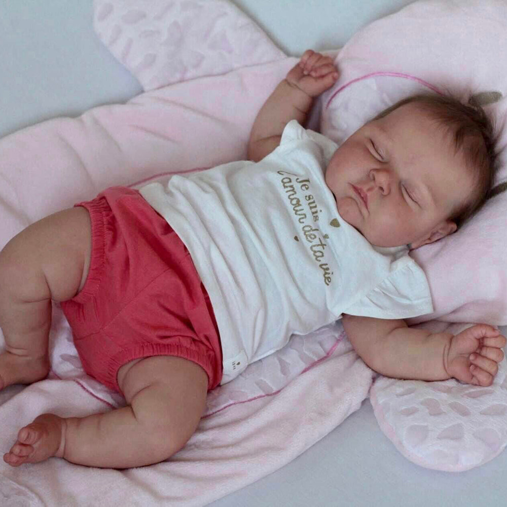 20 inch Reborn Dolls with Closed Eyes - Peaches