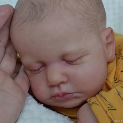 20 Pollici Carina Kate Capelli Corti Chiudi Gli Occhi Bambole Reborn Maschio(Spedizione in 24 Ore)