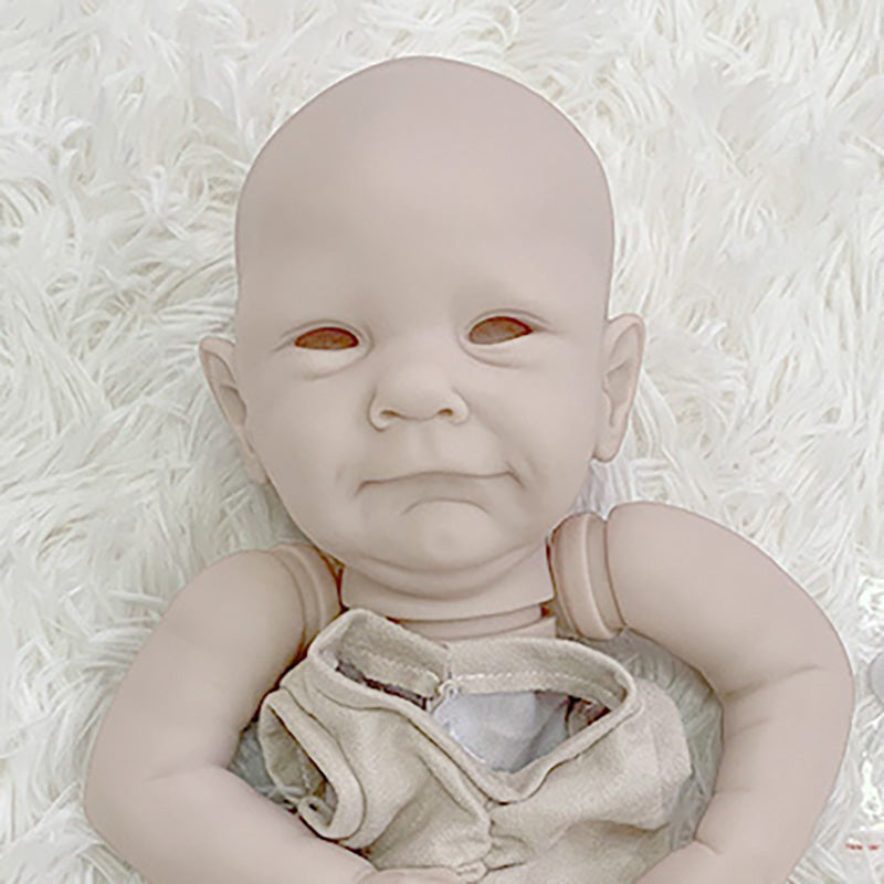 19 inch Sweet Ava DIY White Unpainted Reborn Doll Kit