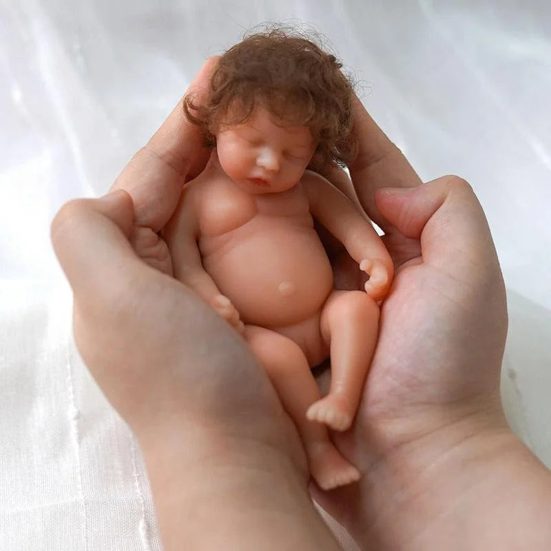 6 inch 15cm Mini Sleeping Reborn Doll - Twin A