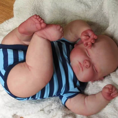 Kenneth 20 inch Reborn Dolls with Closed Eyes-Joseph