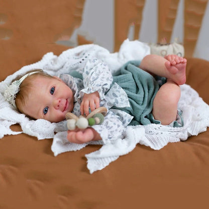 21 inch Reborn Fleur doll kit in soft unpainted vinyl