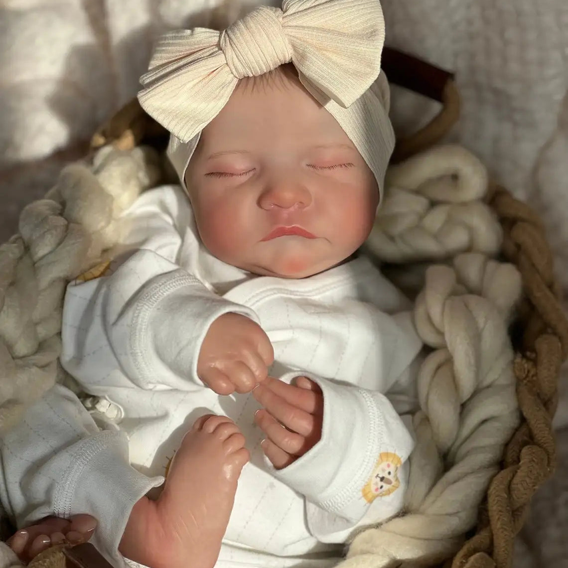 18 Inch Adorable Jessie Lifelike Reborn Baby Dolls