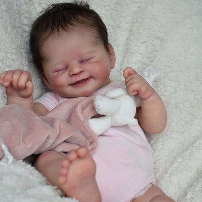 19 Inches Closed Eyes Reborn Doll-Alisha