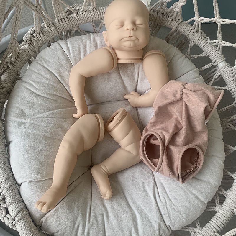 21 inch Timothy Closed Eyes Reborn Doll Kit