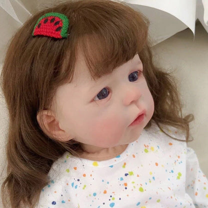 24 inch Reborn Dolls with Blue Eyes - Sandie