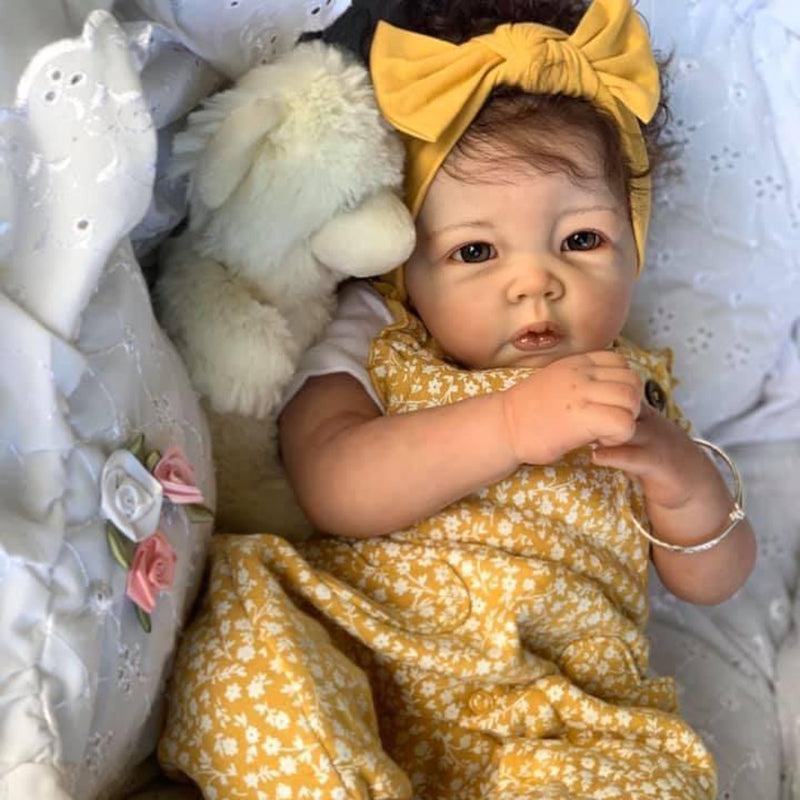 Molly 20 inch Realistic Reborn Doll with Open Eyes