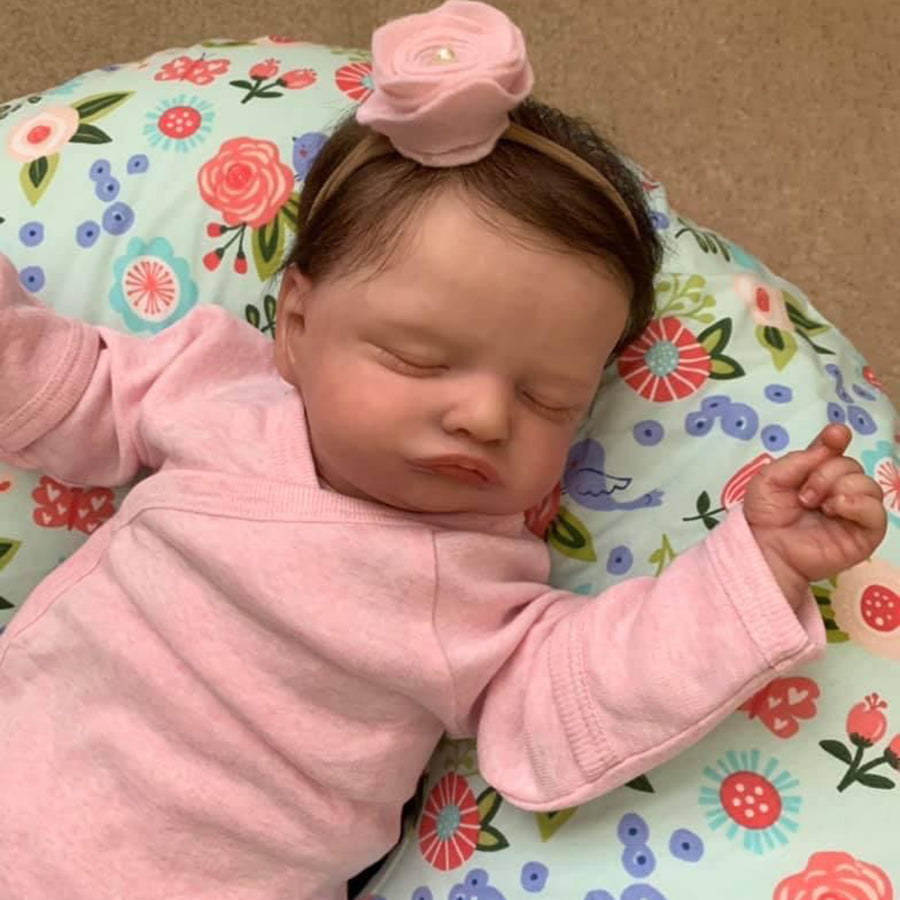 20 inch Cloth Body Reborn Doll-Rosalie