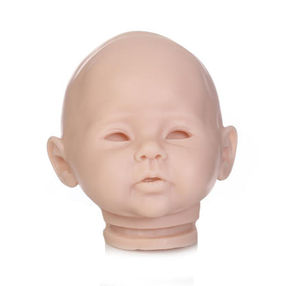 20 inch Raven Open Eyes Doll Kit in White Unpainted DIY