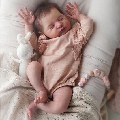 20 inch Mamie Close Eyes Reborn Dolls Girl-Laura