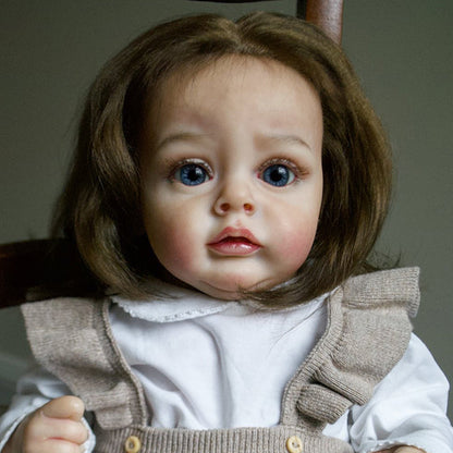 Chloe 21 inch Open Eyes DIY Reborn Doll Kit