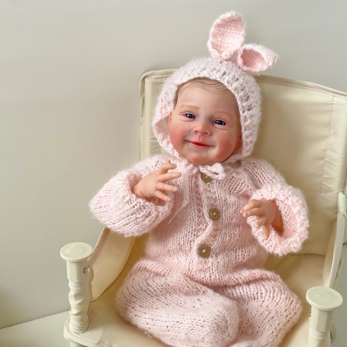 Harlan 19 Inch Lifelike Open Eyes Reborn Doll-Sebastia