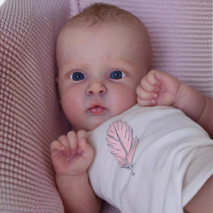 19 Inch Reborn Dolls with Open Eyes Without Hair-Jocy