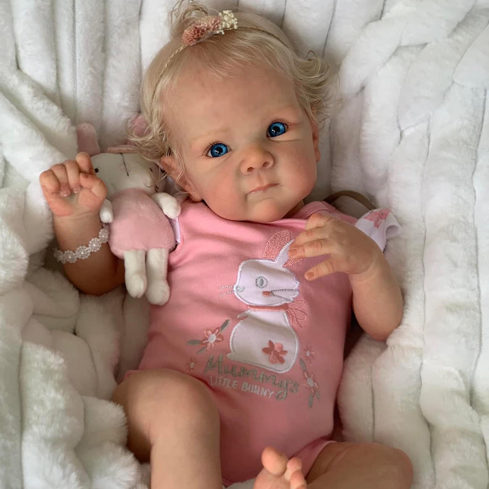 18 inch Open Eyes Reborn Doll Girls-Bettie