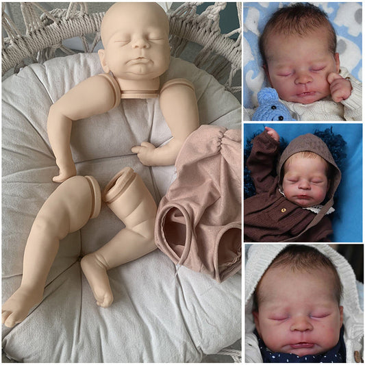 21 inch Timothy Closed Eyes Reborn Doll Kit